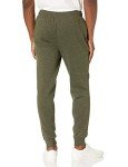 Cozy Olive Fleece Joggers for Home Workouts