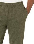 Cozy Olive Fleece Joggers for Home Workouts