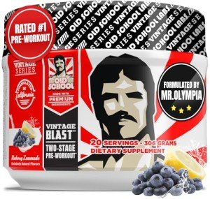 Old School Labs Pre Workout Powder for Energy & Focus