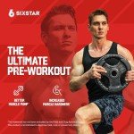 Six Star Nitric Oxide Muscle Booster Supplements 60 Count