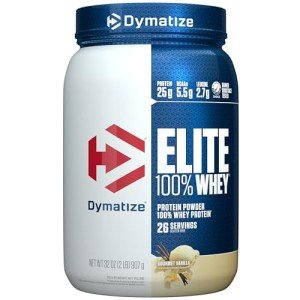 Dymatize Elite Whey Protein Powder, Gourmet Vanilla