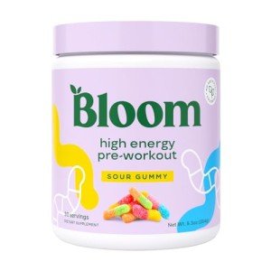 Bloom Nutrition High Energy Pre Workout Powder