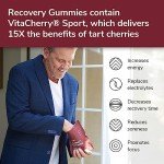 Tart Cherry Recovery Gummies for Muscle Relief