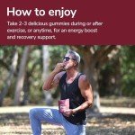 Tart Cherry Recovery Gummies for Muscle Relief