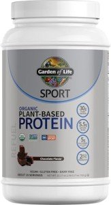Chocolate Vegan Protein Powder with Probiotics - 19 Servings