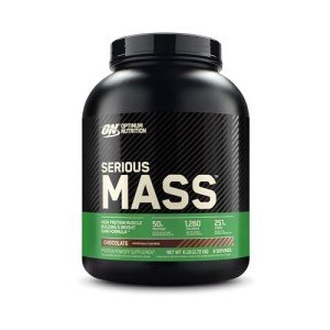 Optimum Nutrition Serious Mass Weight Gainer, 6 lbs