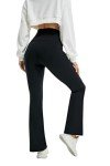 High Waisted Bootcut Yoga Leggings with Pockets