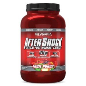 Myogenix Aftershock Whey Protein Powder - Fruit Punch