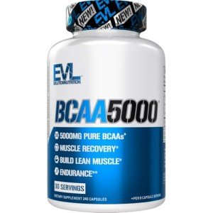 EVL BCAA 2:1:1 Amino Acid Capsules - 30 Servings
