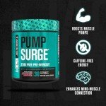 Pumpsurge Caffeine-Free Pre-Workout - 30 Servings
