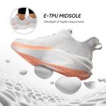 Women's Comfortable Breathable Athletic Sneakers - Beige