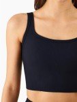 Chilylori Women's Ribbed Sports Bra Crop Top