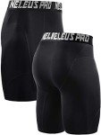 NELEUS Men's Compression Shorts 3-Pack - Athletic Wear