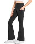 High-Waisted Kids Bootcut Yoga Pants with Pockets