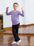 High-Waisted Kids Bootcut Yoga Pants with Pockets
