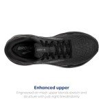 Brooks Ghost 16 Men's Running Shoes - Black 12