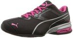 PUMA Women's FM Shoes - Black, Silver, Purple