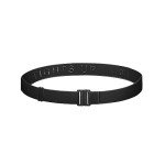 Adjustable Gel Backing Invisible Elastic Belt - Black