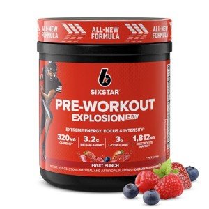 Fruit Punch Pre-Workout Powder - 30 Servings