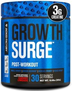 Jacked Factory Growth Surge Creatine Supplement - 30 Servings