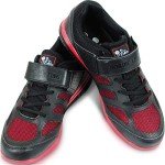 Men's Nordic Lifting Weightlifting Shoes - VENJA Black/Red