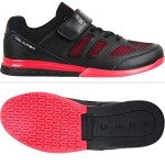 Men's Nordic Lifting Weightlifting Shoes - VENJA Black/Red