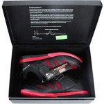 Men's Nordic Lifting Weightlifting Shoes - VENJA Black/Red