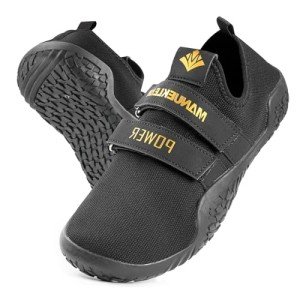 Obsidian Black Deadlift Shoes for Weightlifting