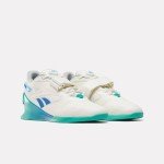 Reebok Men's Legacy Lifter III Sneakers - Chalk/Green/Blue