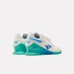 Reebok Men's Legacy Lifter III Sneakers - Chalk/Green/Blue