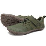 Men's Barefoot Shoes with Wide Toe Box - Army Green
