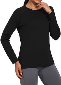 BALEAF Women's Quick Dry Long Sleeve Workout Top
