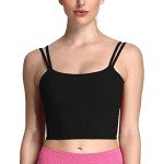 Aoxjox Women's Backless Yoga Crop Tank Top