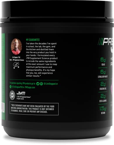 JYM Pre JYM Grape Candy Pre Workout Powder