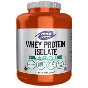 Whey Protein Isolate with BCAAs - Unflavored 5lb
