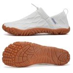 WateLves Minimalist Barefoot Water Shoes - White