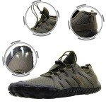 Men's Barefoot Cross Training Shoes - Size 13 Army Green