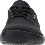 WHITIN Men's Minimalist Canvas Sneakers - Black