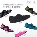 FITKICKS Women's Foldable Minimalist Yoga Shoes