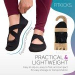 FITKICKS Women's Foldable Minimalist Yoga Shoes