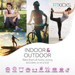 FITKICKS Women's Foldable Minimalist Yoga Shoes