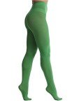 EVERSWE Women's Soft Opaque Tights - Clover Green