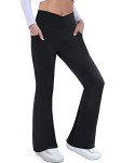 Women's High Waisted Bootcut Yoga Pants with Pockets
