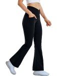 Women's High Waisted Bootcut Yoga Pants with Pockets