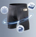 Anawakia Men's Compression Spandex Workout Shorts