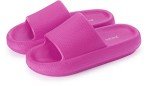 Joomra Hot Pink Foam Recovery Shower Slides 39-40