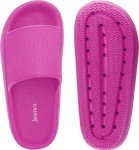 Joomra Hot Pink Foam Recovery Shower Slides 39-40
