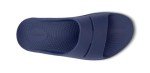 OOFOS OOahh Sport Recovery Slide Sandal - Navy