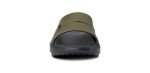 OOFOS OOahh Slide, Tactical Green - Lightweight Recovery Shoewear