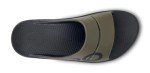 OOFOS OOahh Slide, Tactical Green - Lightweight Recovery Shoewear